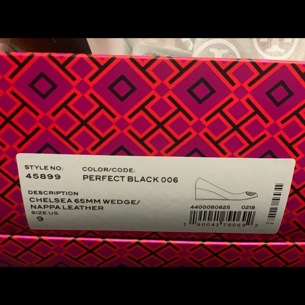 Unworn Tory Burch wedge